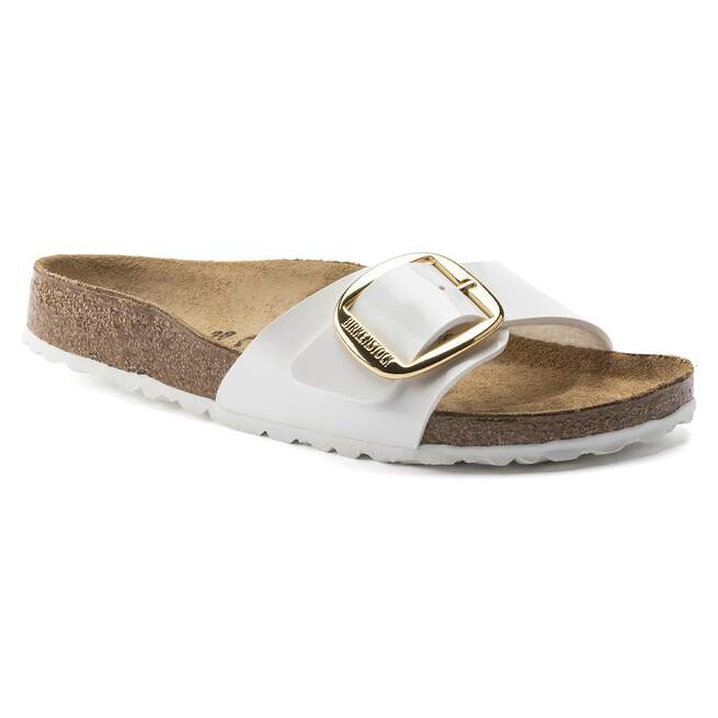 Madrid Big Buckle Birko-Flor Patent