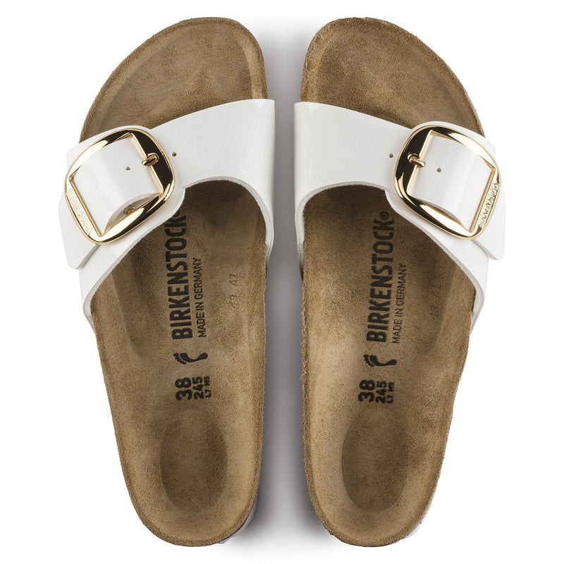 Madrid Big Buckle Birko-Flor Patent