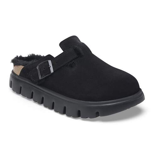 Boston PAP Chunky Shearling Suede Leather