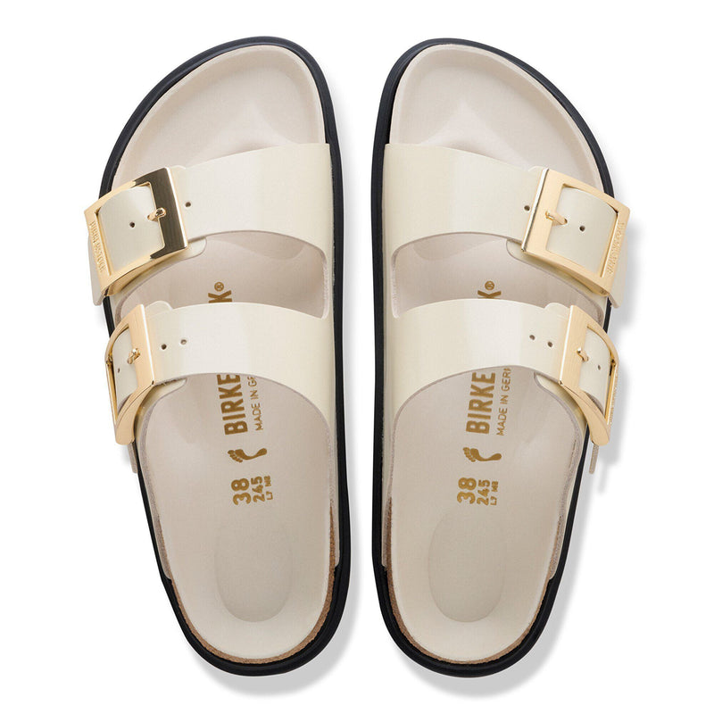 Arizona Droplet Buckle Natural Leather Patent