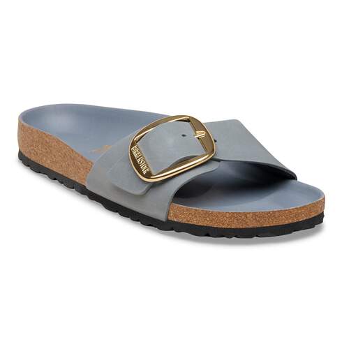 Madrid Big Buckle Natural Leather Oiled