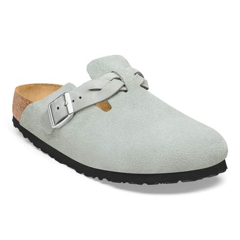 Boston Braided Suede Leather