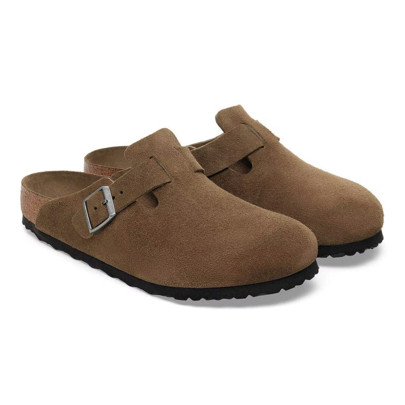 Birkenstock Boston Dark Tea Tonal