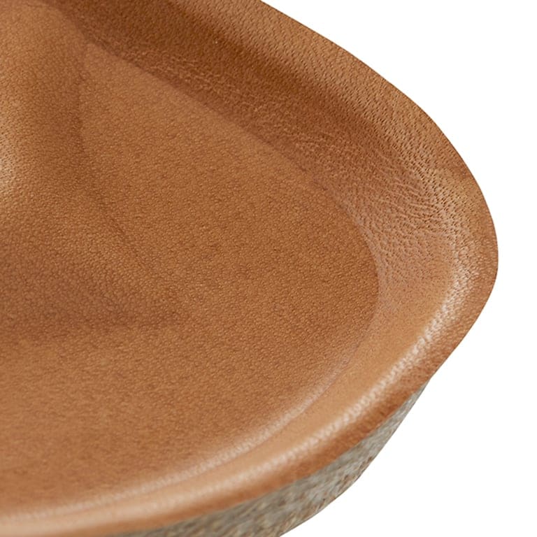 Arizona Droplet Buckle Natural Leather Patent