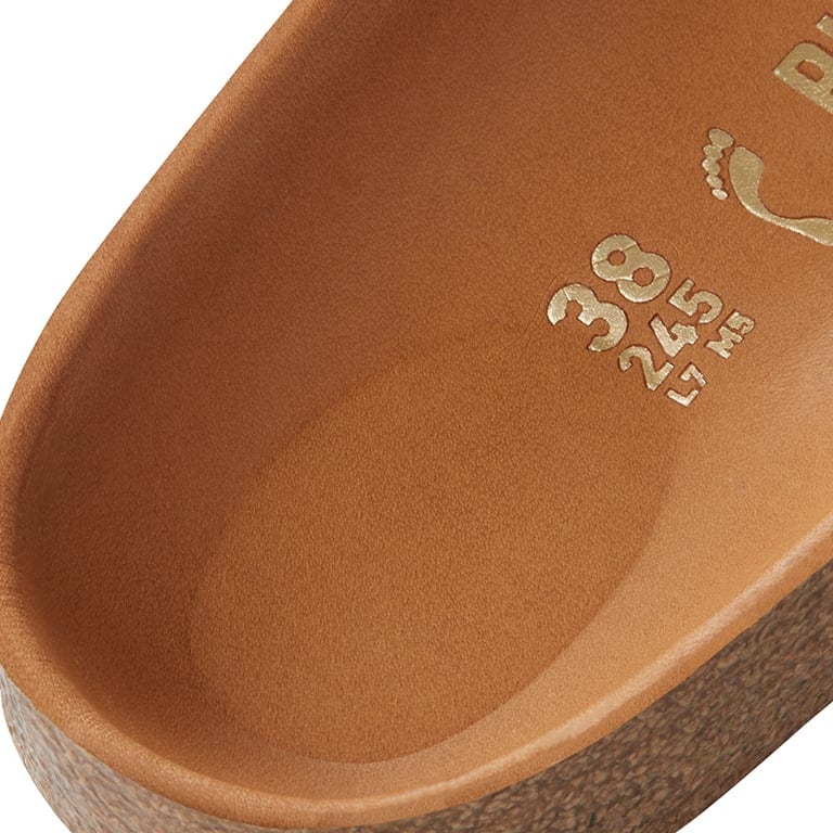 Arizona Droplet Buckle Natural Leather Patent